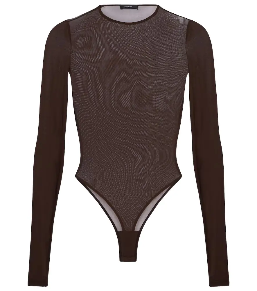 Wardrobe.NYC Wardrobe. NYC Sheer bodysuit