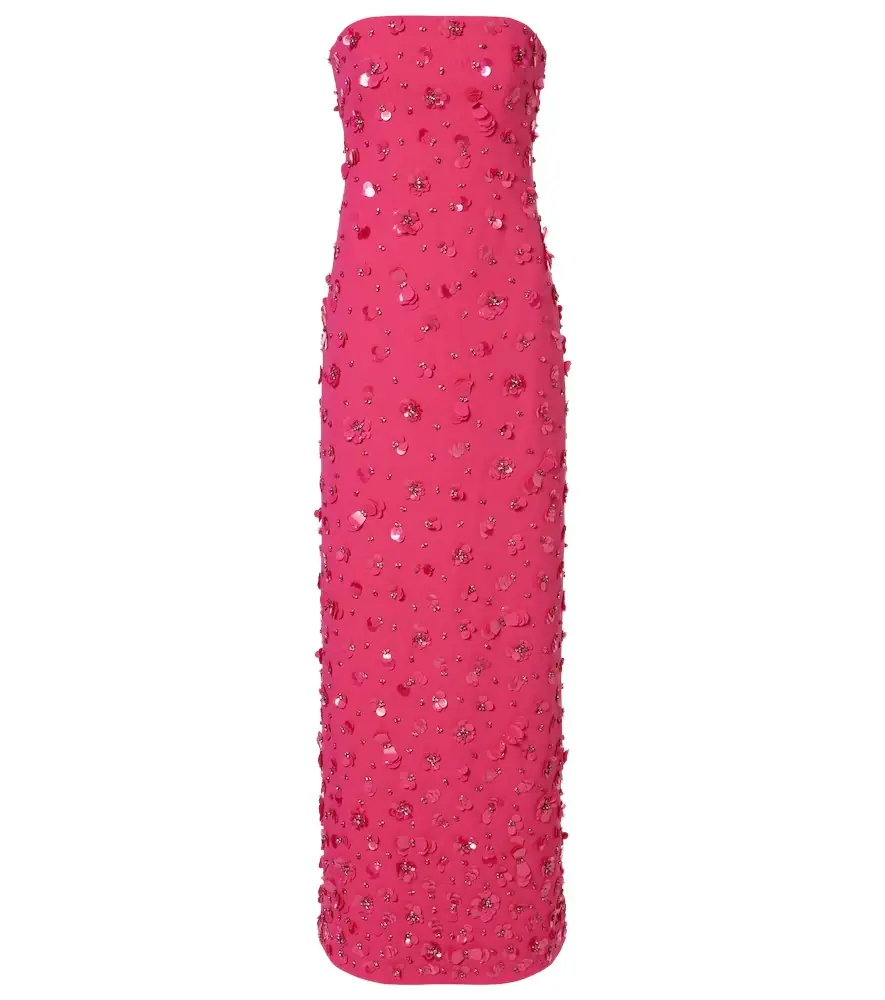 Simkhai Serafina embellished bustier gown
