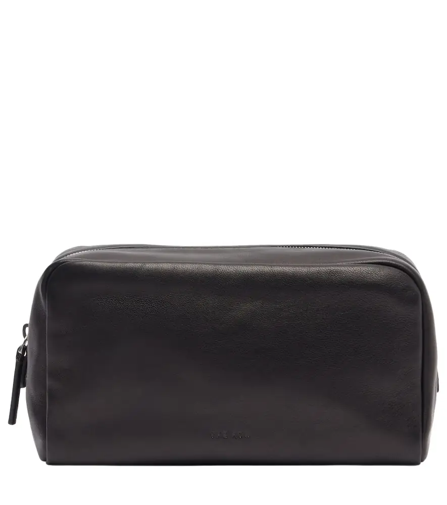 The Row Astra leather pouch