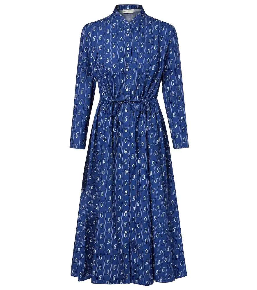 Tory Burch Printed cotton shirt dress