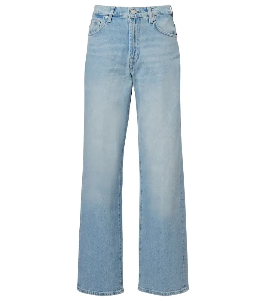 7 For All Mankind Stovepipe Straight mid-rise straight jeans