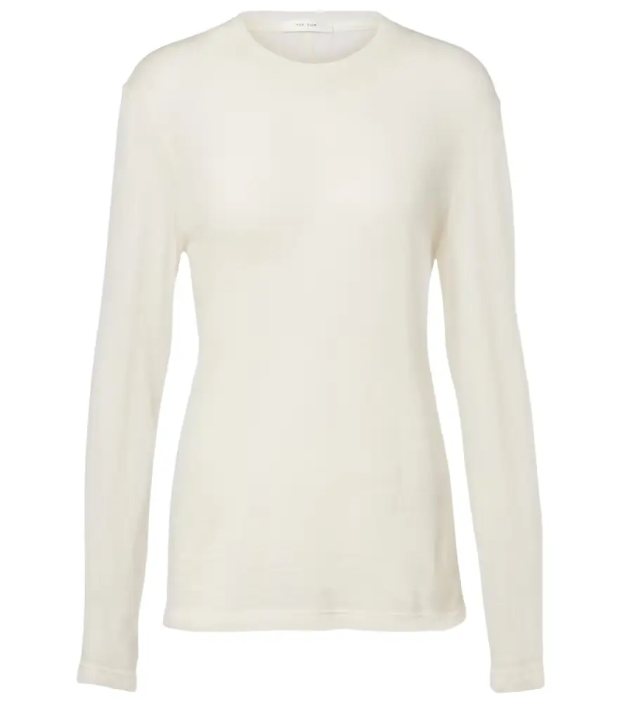 The Row Amia cashmere sweater