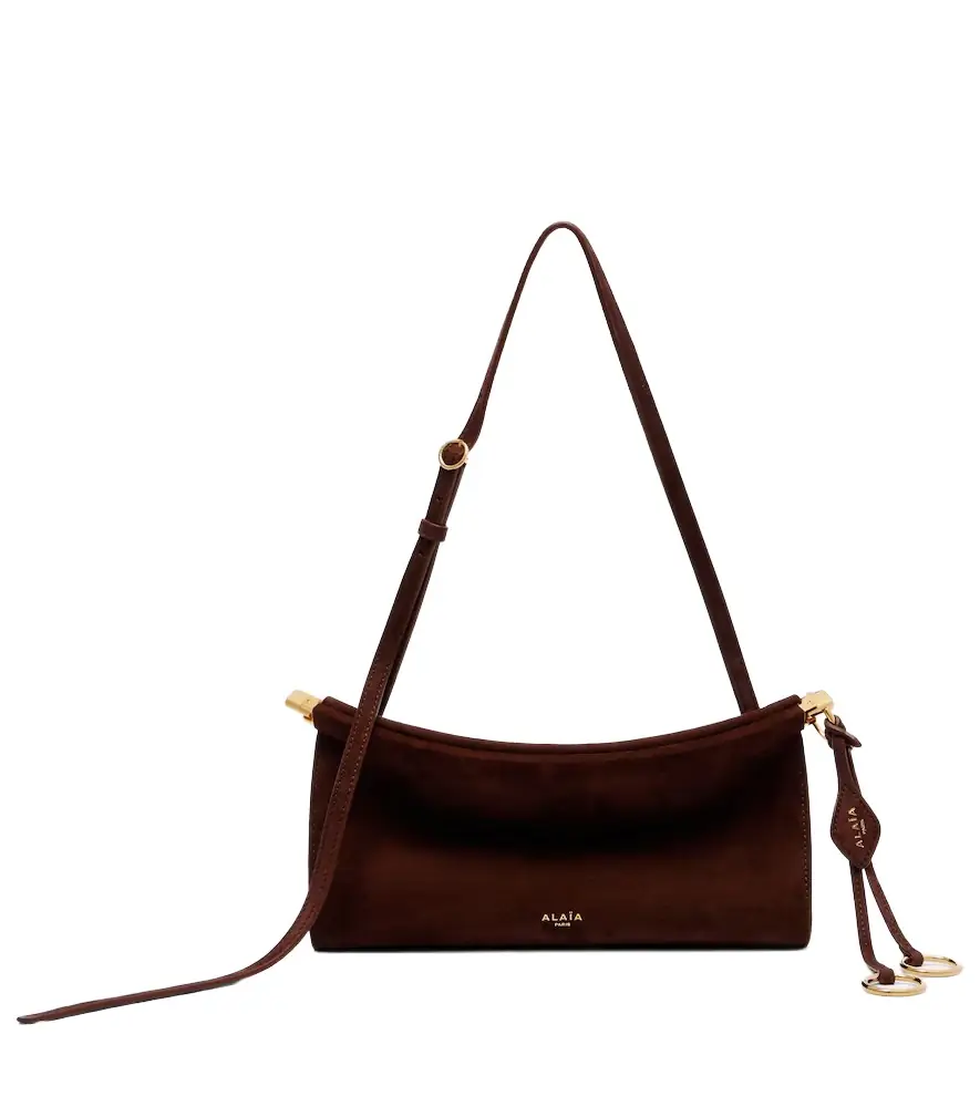 Alaia Alaïa Le Click suede shoulder bag