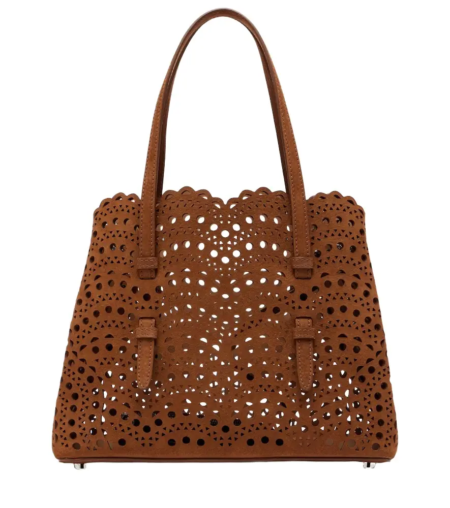 Alaia Alaïa Mina 25 Vienne Wave leather tote bag