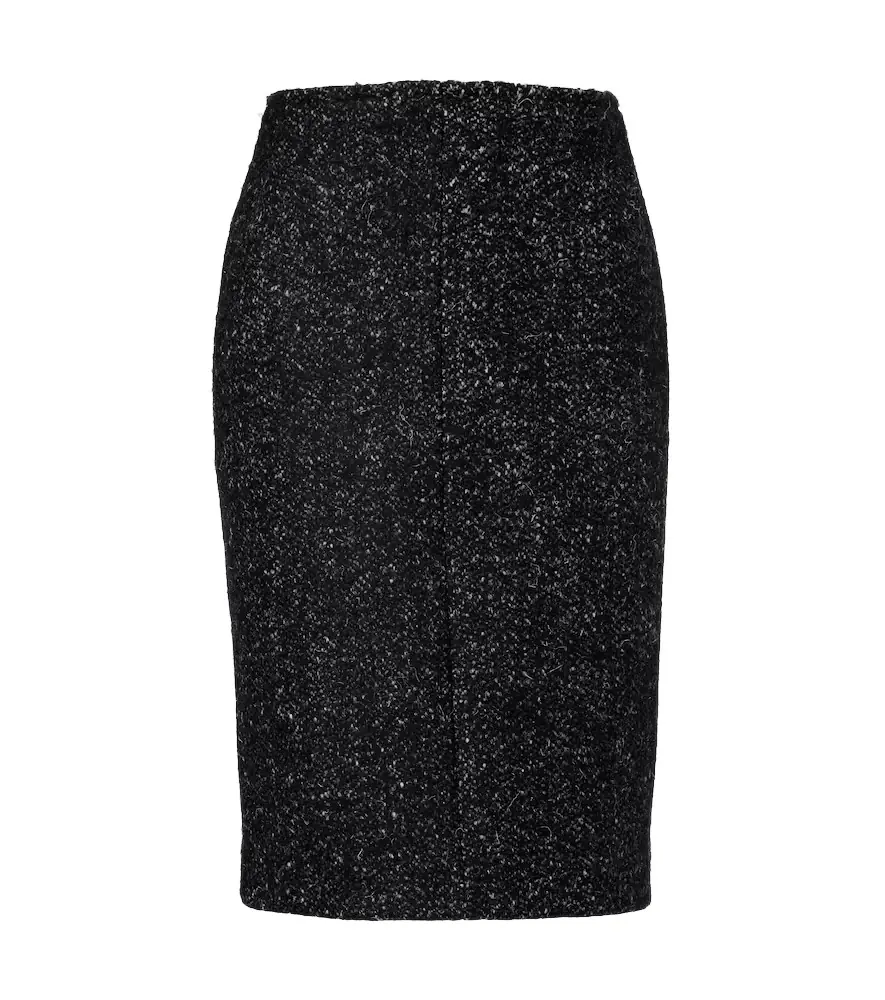 The Row Malva wool midi skirt