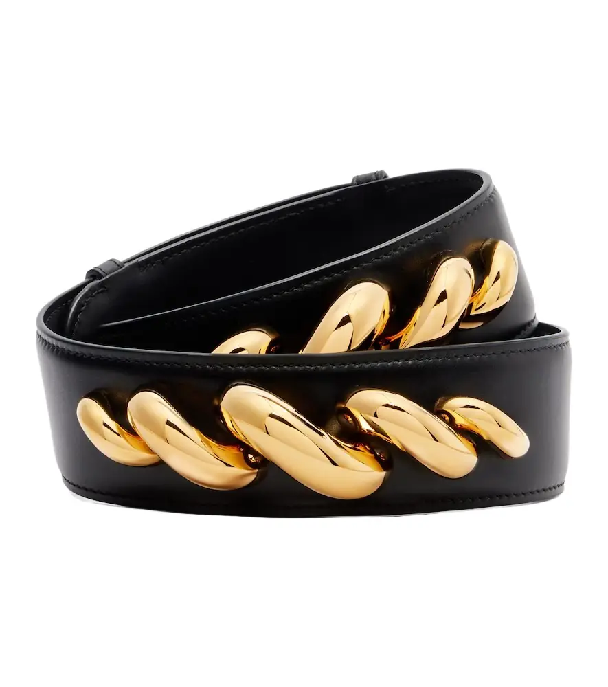 Alaia Alaïa Torsion leather belt