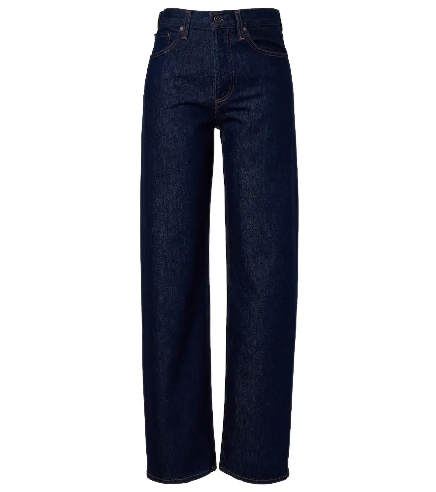 Agolde Arc 32 mid-rise wide-leg jeans