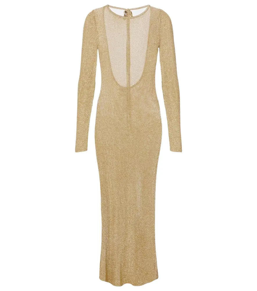 Staud Knitted maxi dress