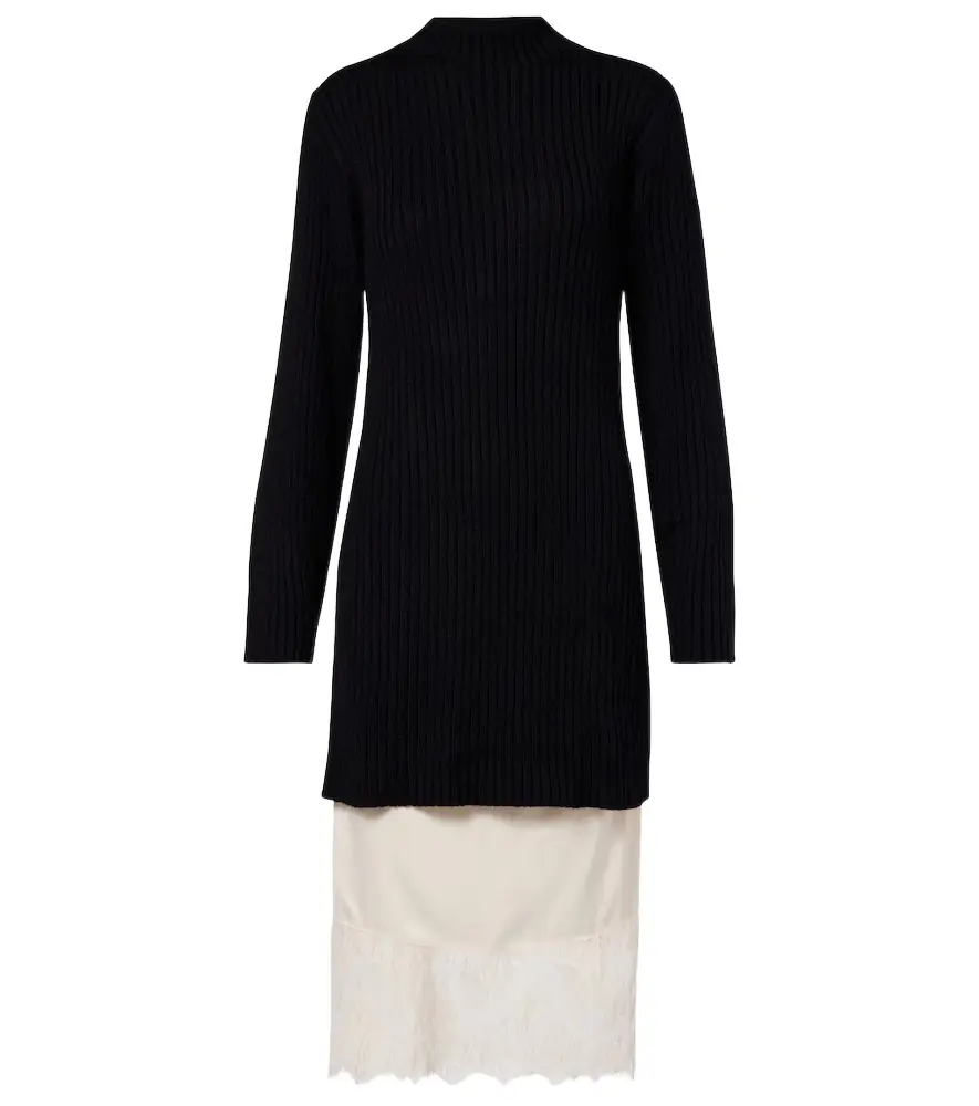 Staud Willow wool-blend sweater dress