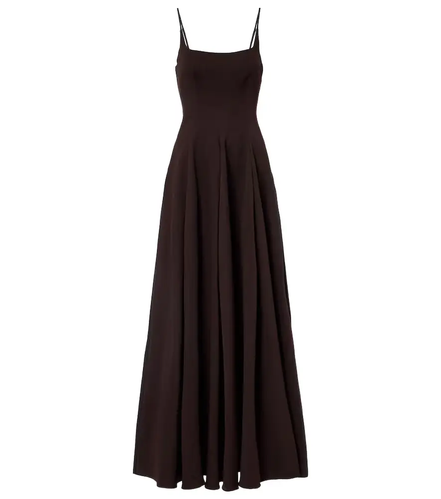 Staud Joy cotton-blend gown