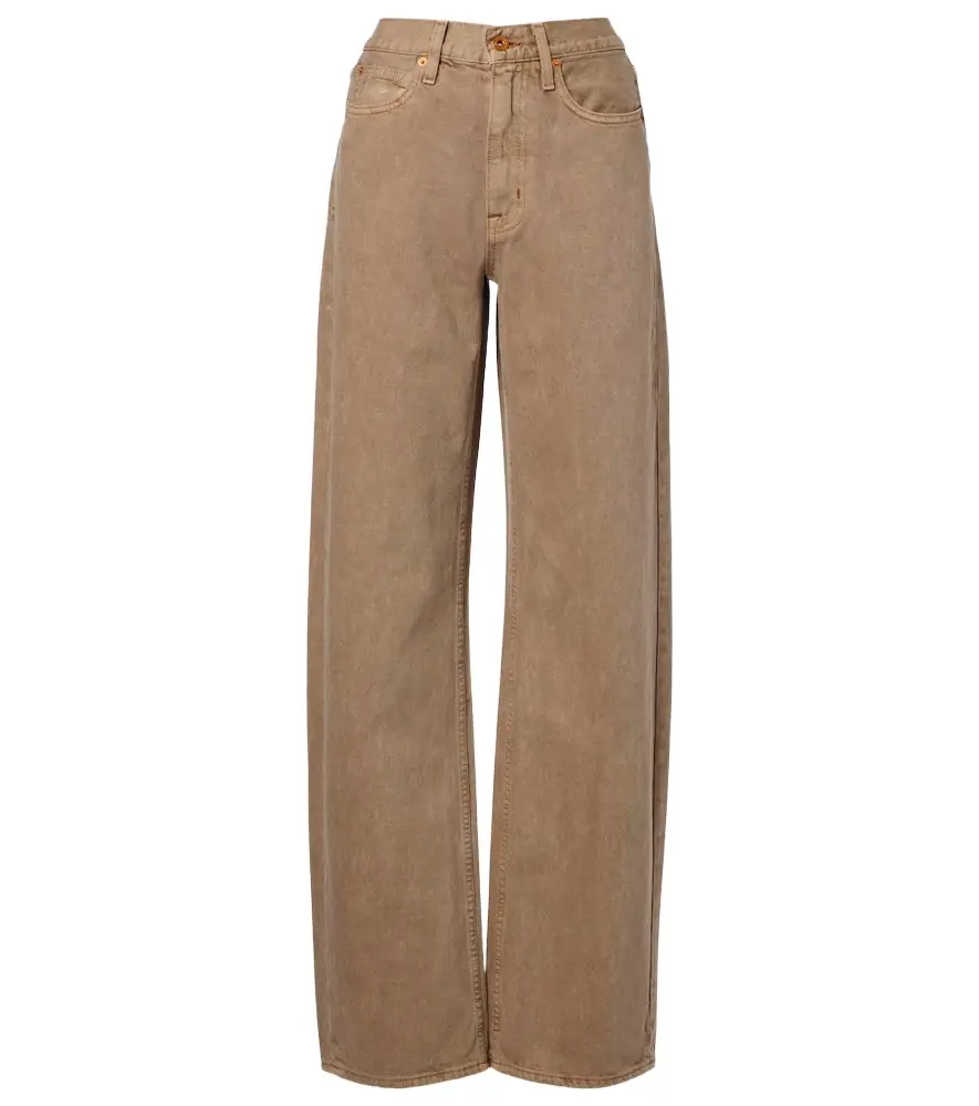 Slvrlake Cassie high-rise straight jeans