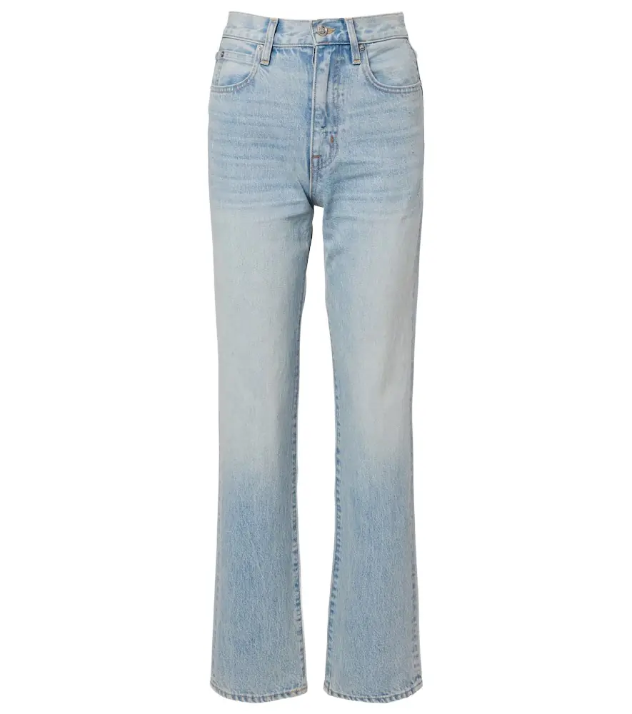 Slvrlake London high-rise straight jeans