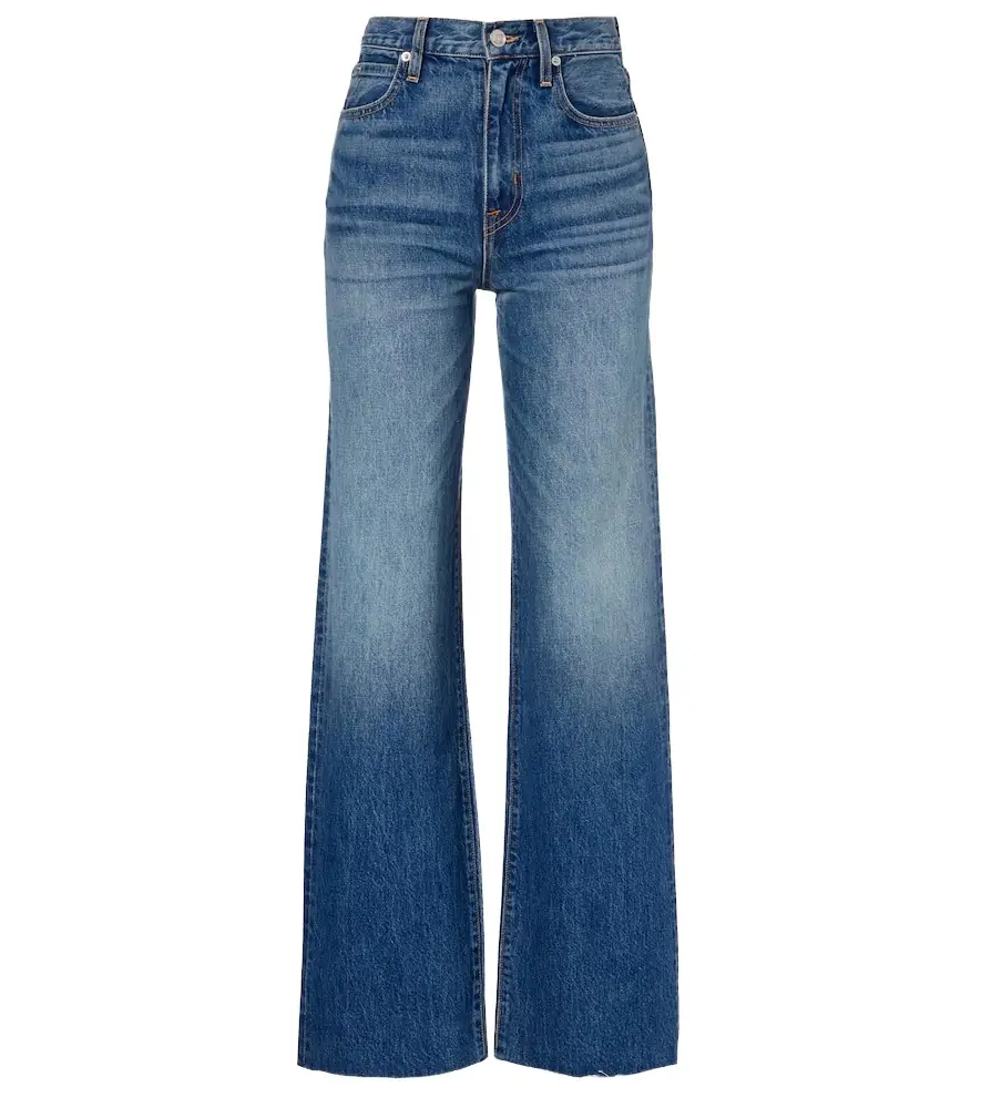 Slvrlake Grace faded wide-leg jeans