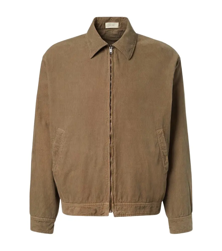 The Row Noggu cotton corduroy jacket