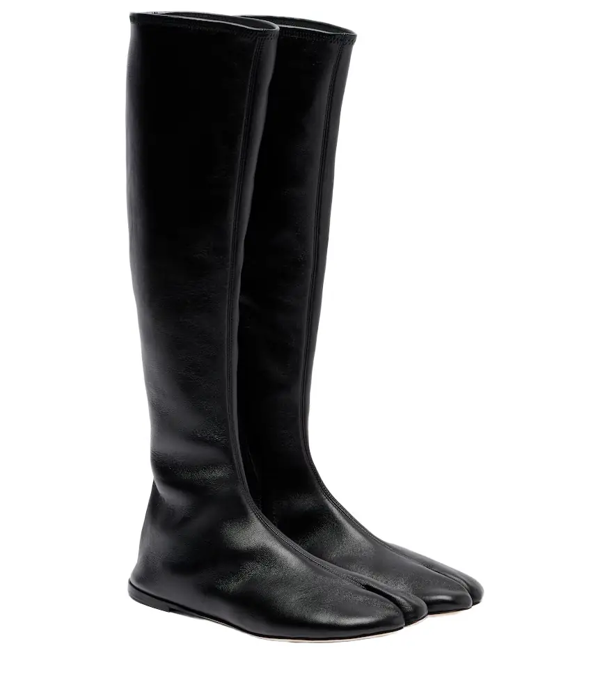 Christen Tabi leather knee-high boots