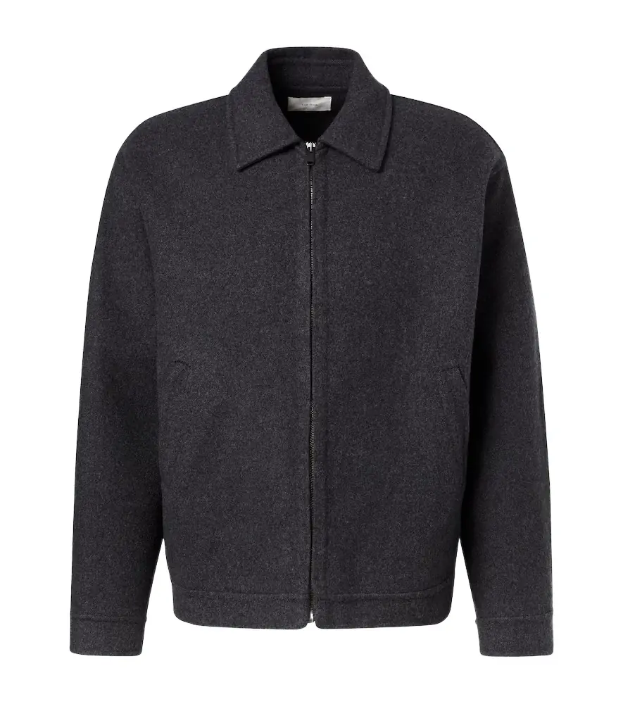 The Row Noggu cashmere and wool jacket