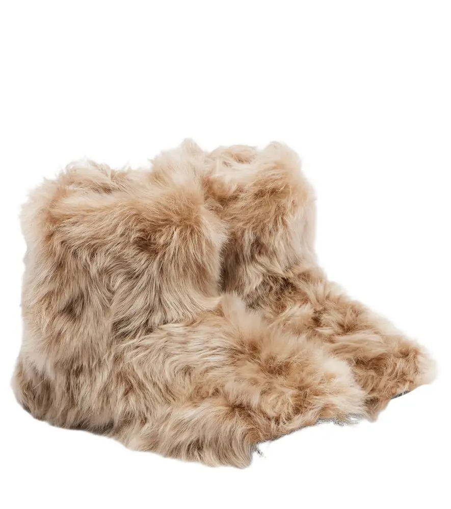 Christen Big shearling ankle boots