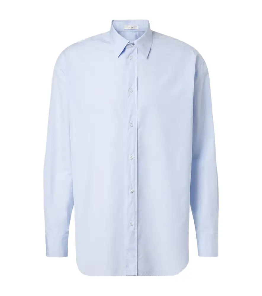The Row Granada cotton chambray shirt