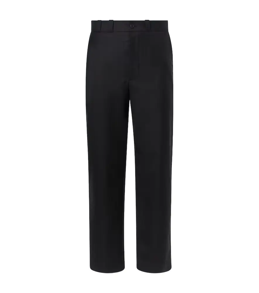 The Row Ottis virgin wool straight pants
