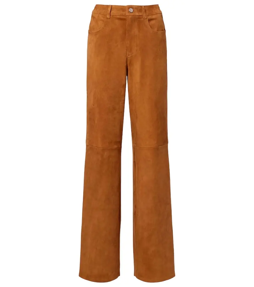 Stouls Mytheo suede wide-leg pants
