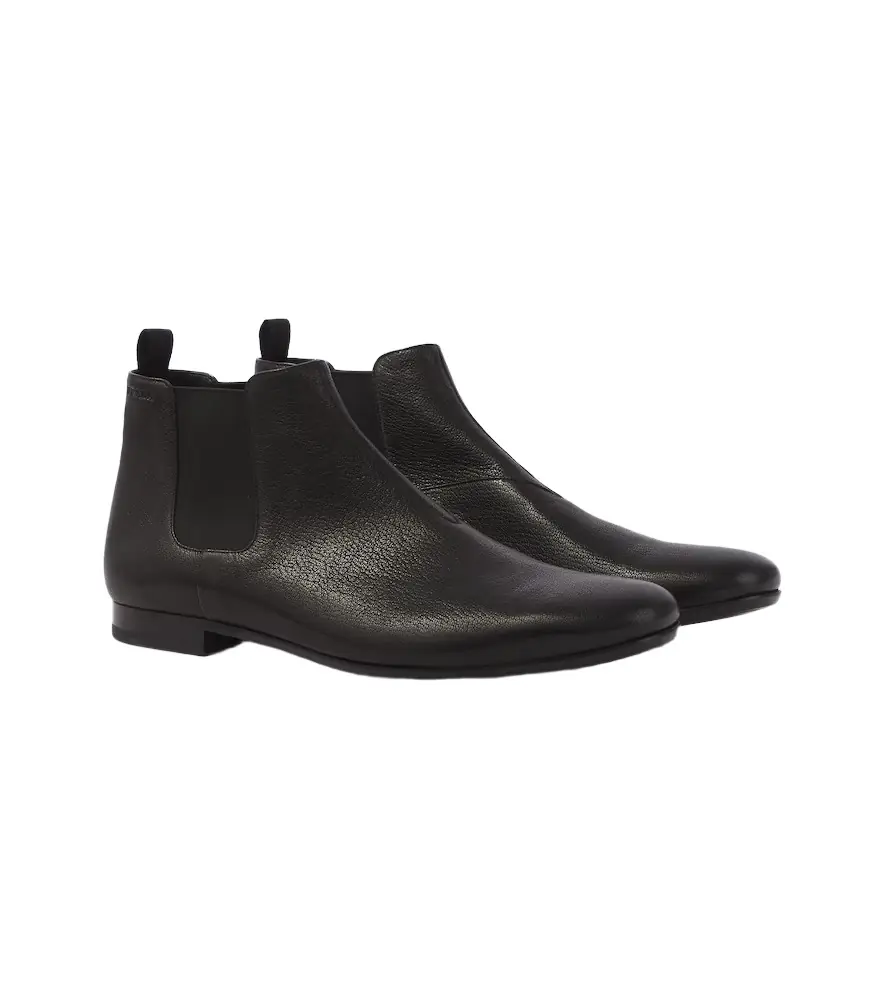 Prada Leather Chelsea boots