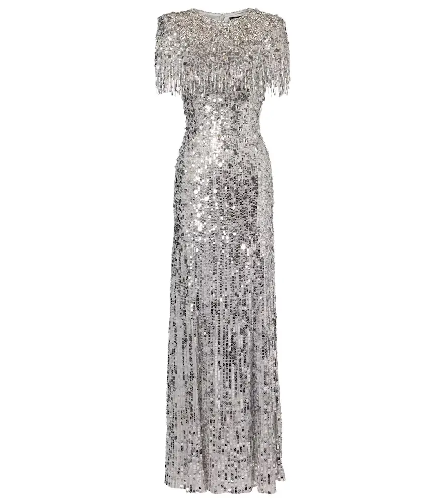 Jenny Packham Eugenie sequined gown
