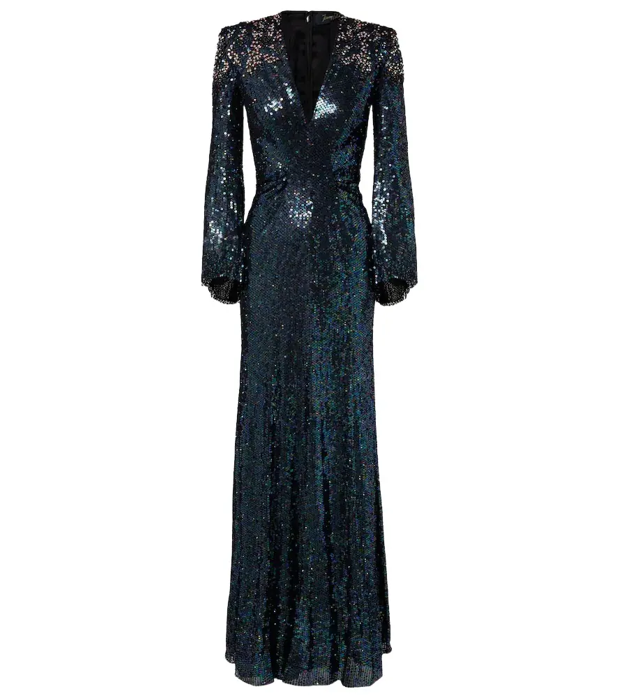 Jenny Packham Zinnia sequined gown