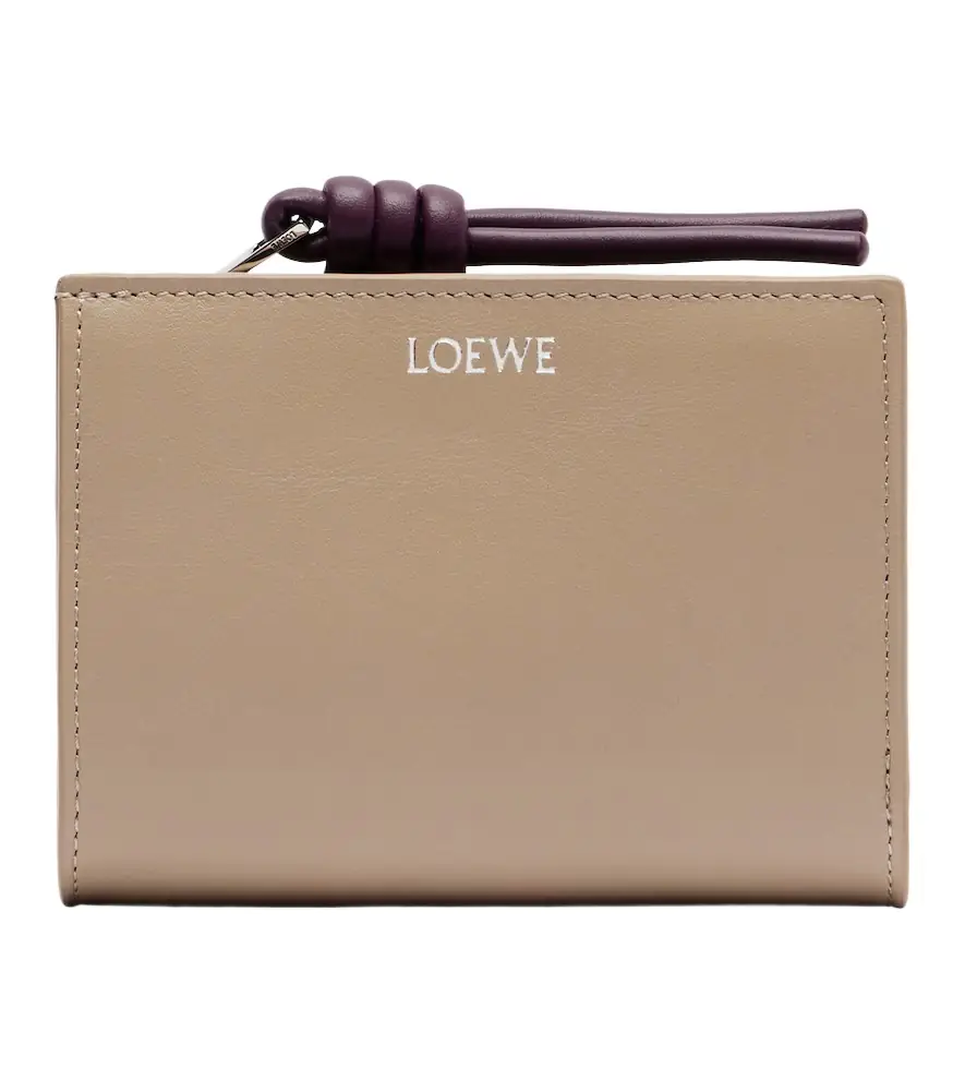 Loewe Knot leather wallet