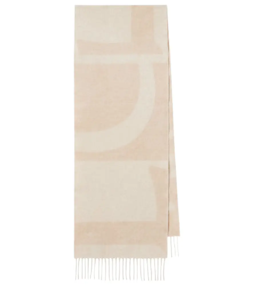 Loewe Fringed cashmere scarf