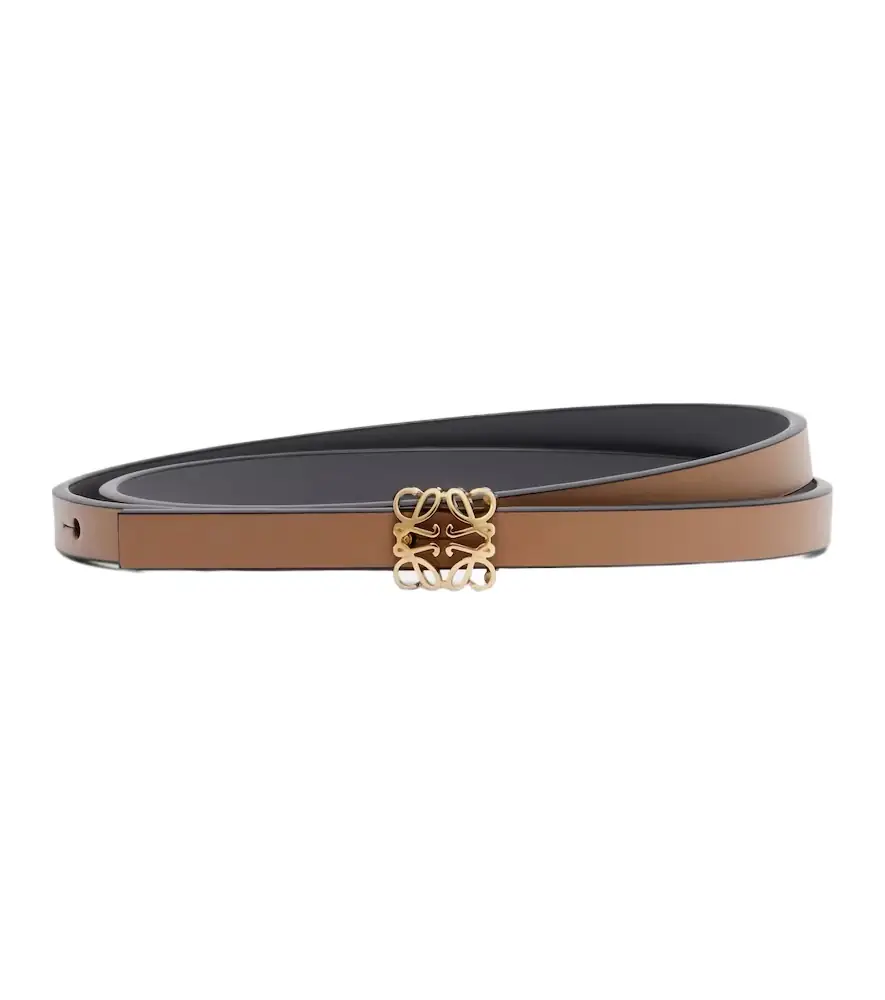 Loewe Anagram leather belt