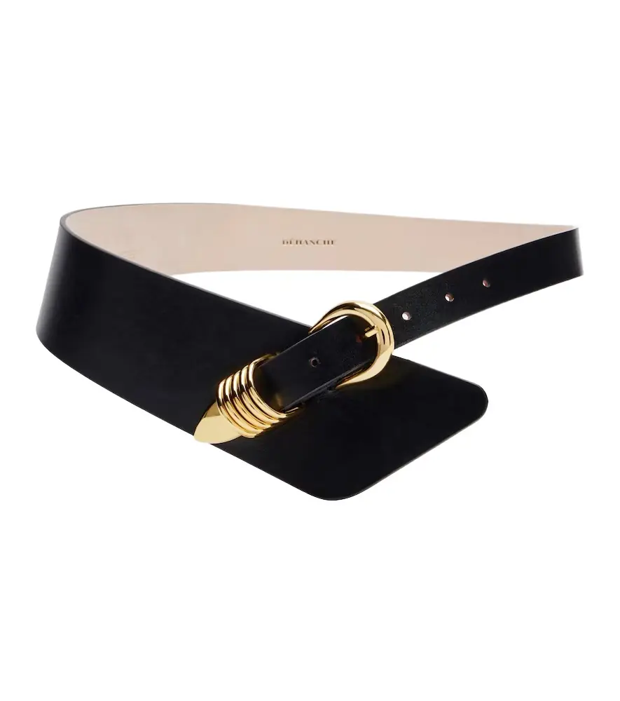Dehanche Déhanche Alcott asymmetric leather belt