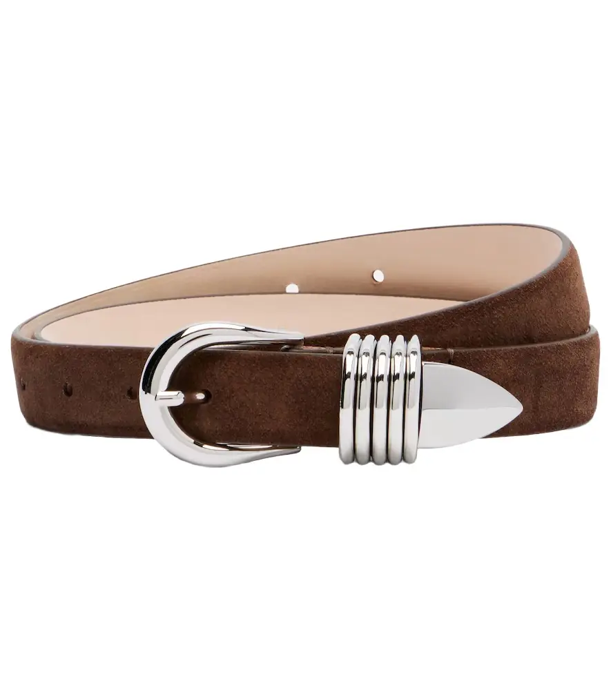 Dehanche Déhanche Hollyhock suede belt
