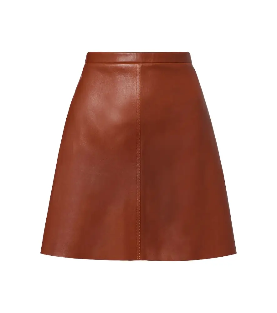 Stouls Lucie 22 leather miniskirt