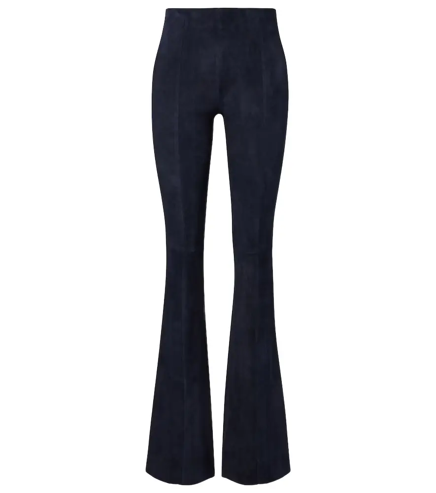 Stouls Gege suede flared pants