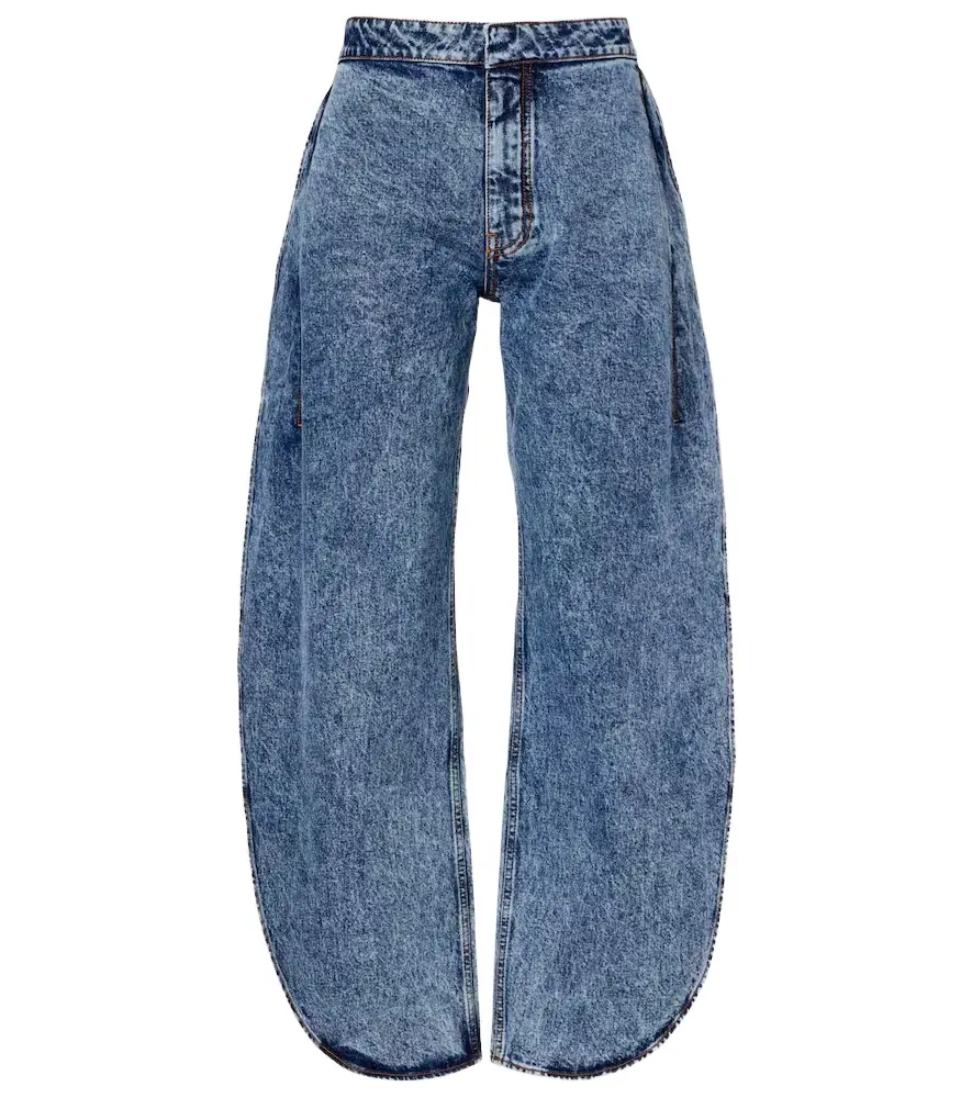 Alaia Alaïa Barrel-leg jeans