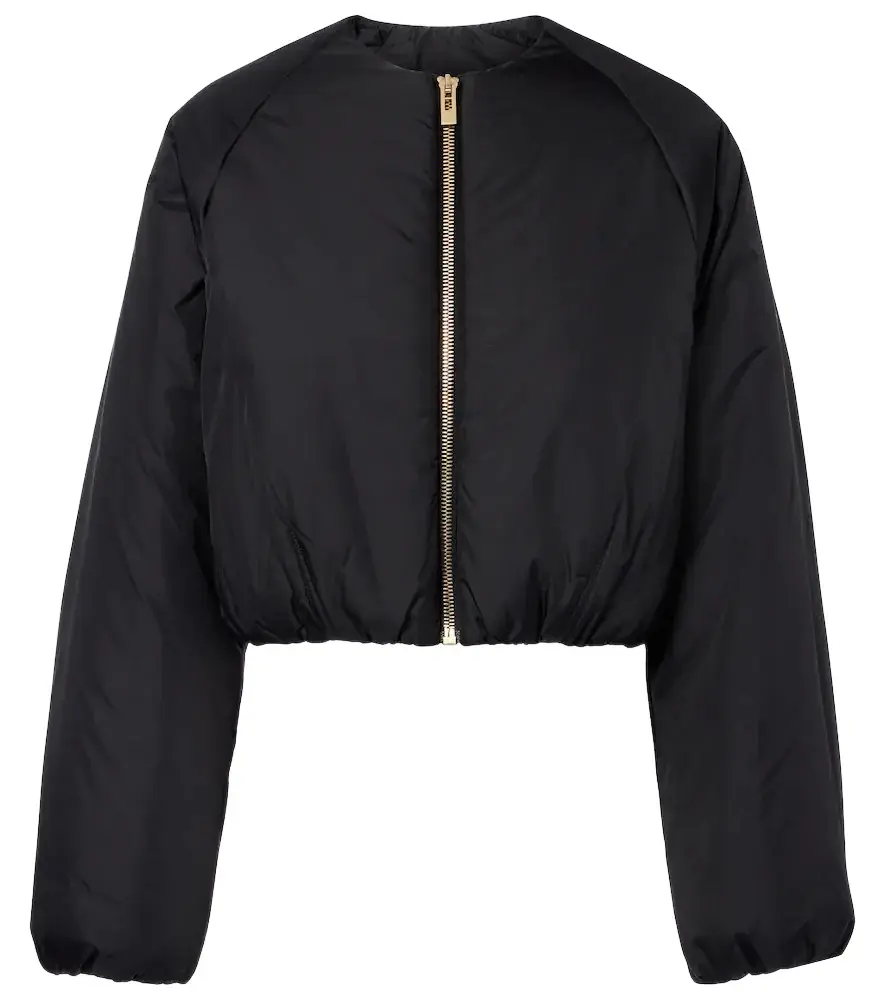 Alaia Alaïa Puffer cropped jacket