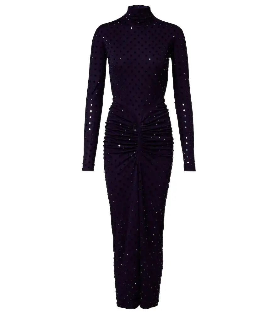 Alaia Alaïa Embellished midi dress