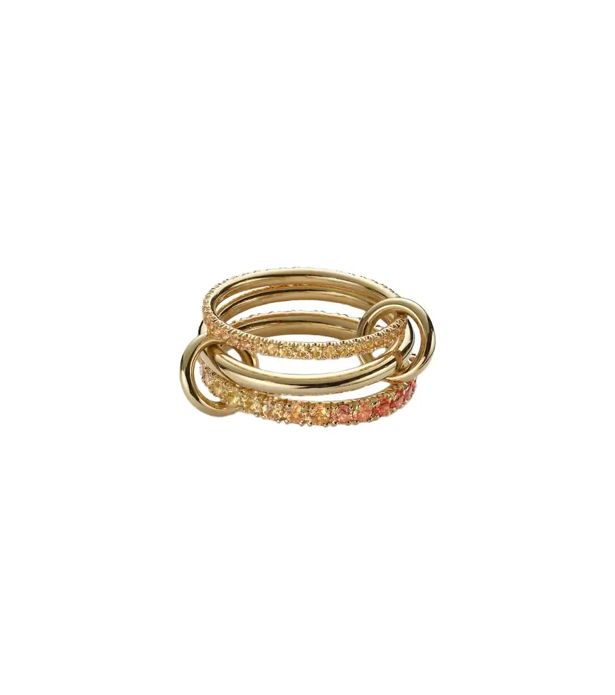 Spinelli Kilcollin Norah 18kt gold ring with sapphires