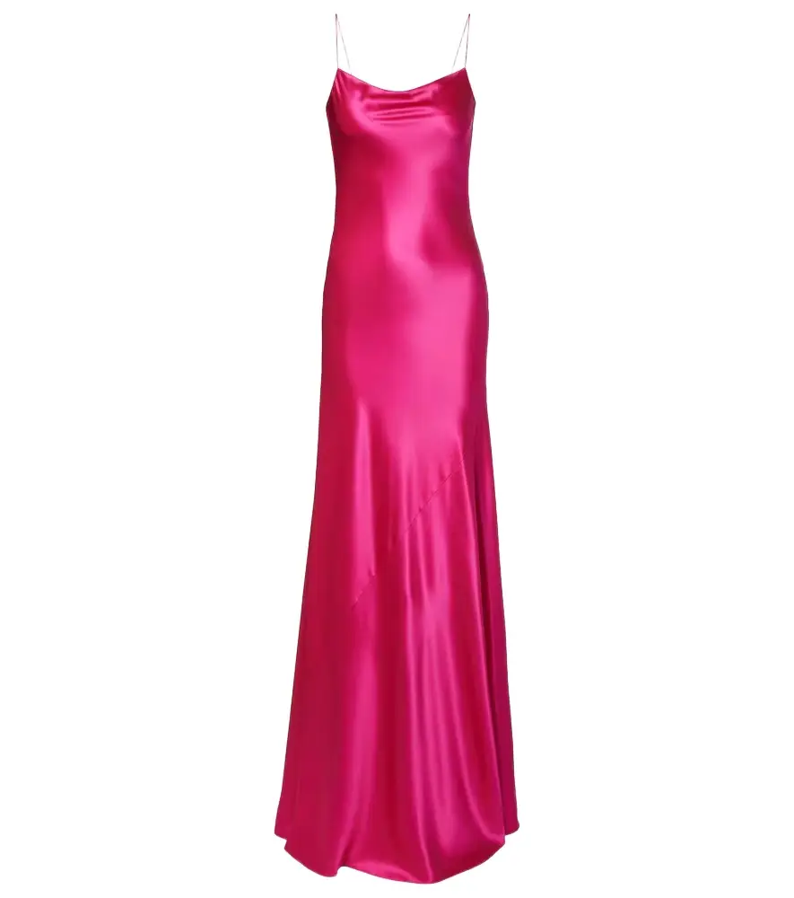 Alaia Alaïa Silk satin gown