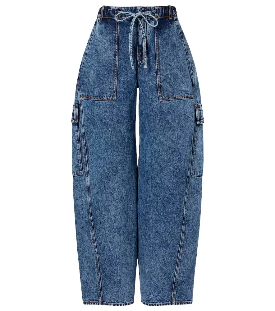 Alaia Alaïa Barrel-leg jeans