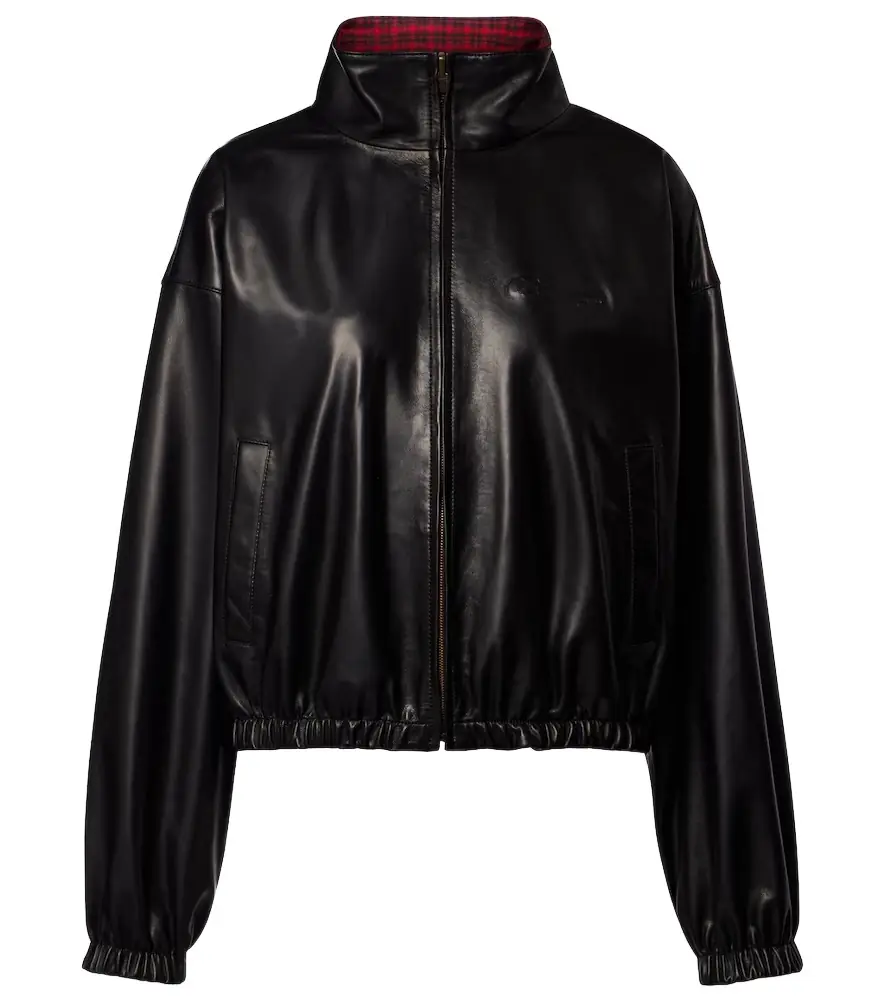 Balenciaga Reversible leather jacket