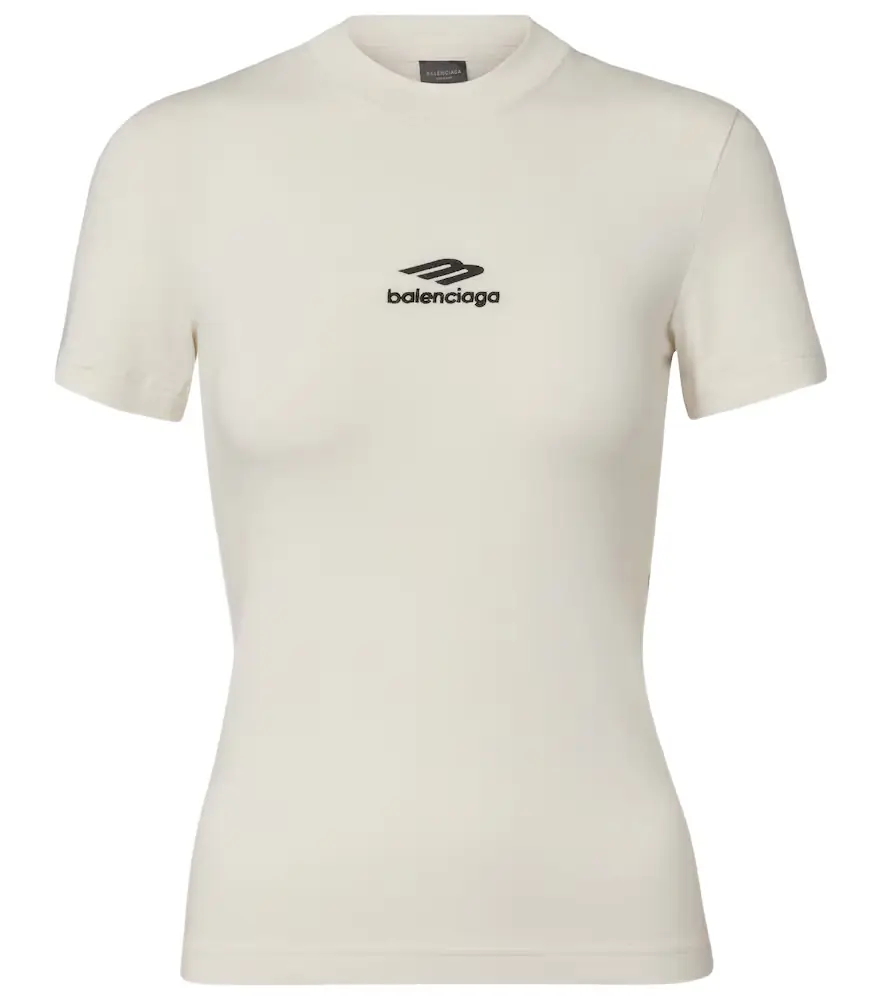 Balenciaga 3B Sports Icon cotton-blend jersey T-shirt