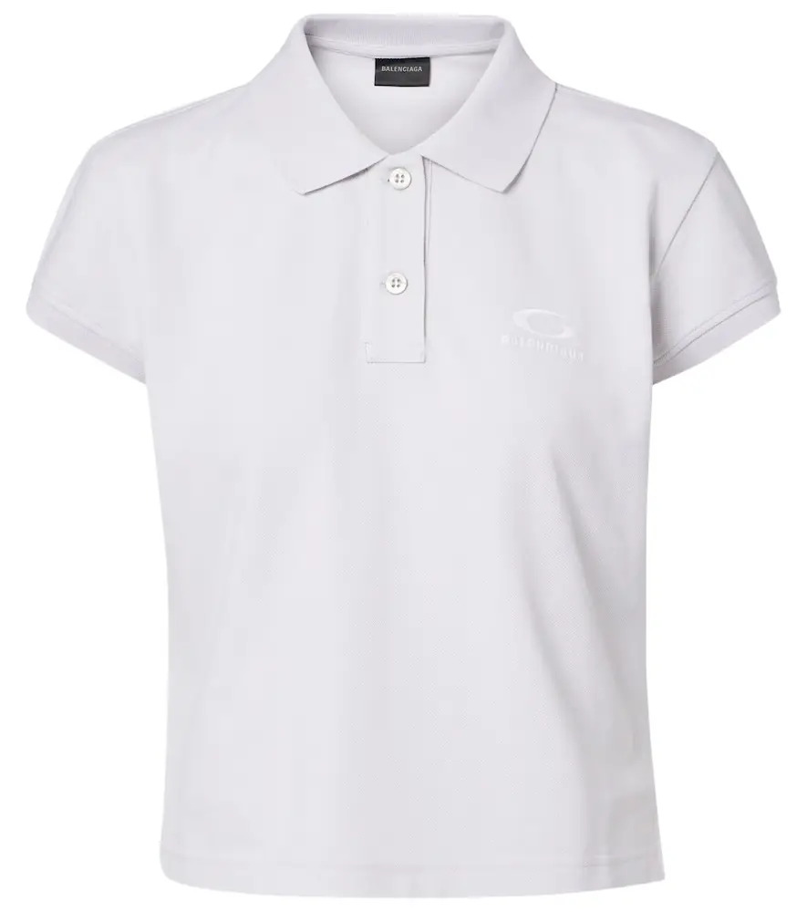 Balenciaga Cotton piqué polo shirt
