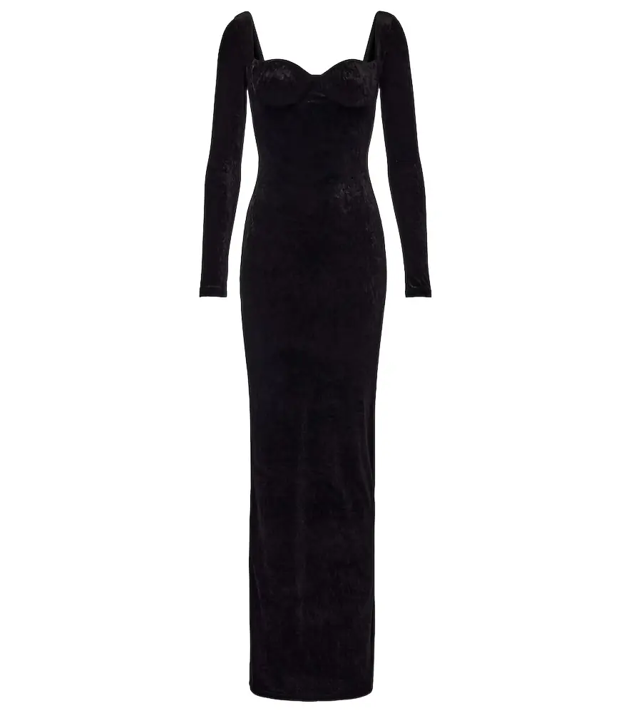 Balenciaga Velvet gown