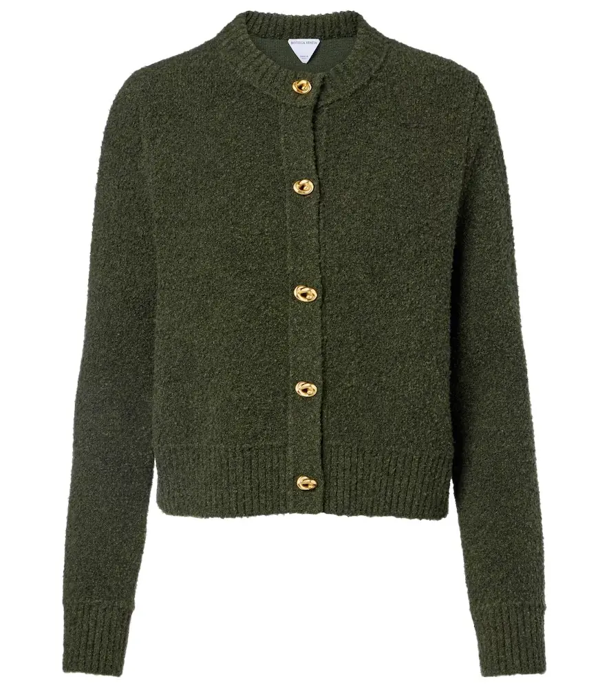 Bottega Veneta Knot cotton and wool-blend cardigan