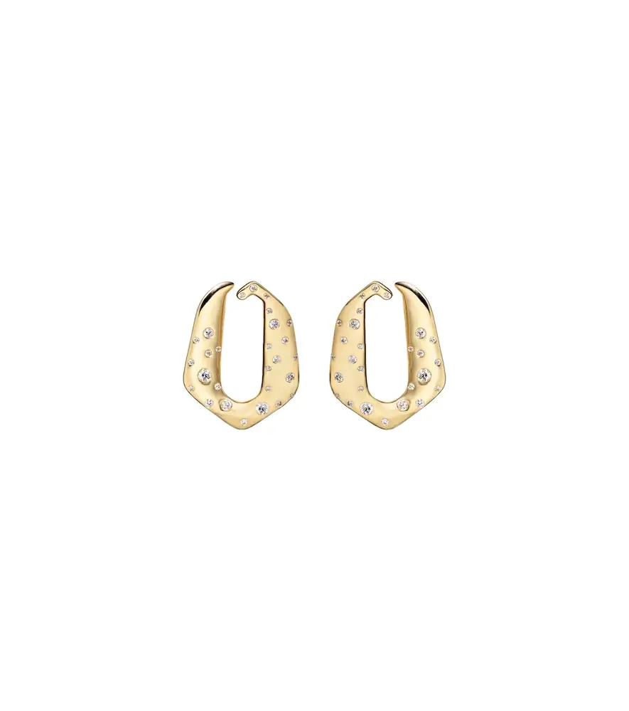 Ananya 18kt gold earrings with diamonds