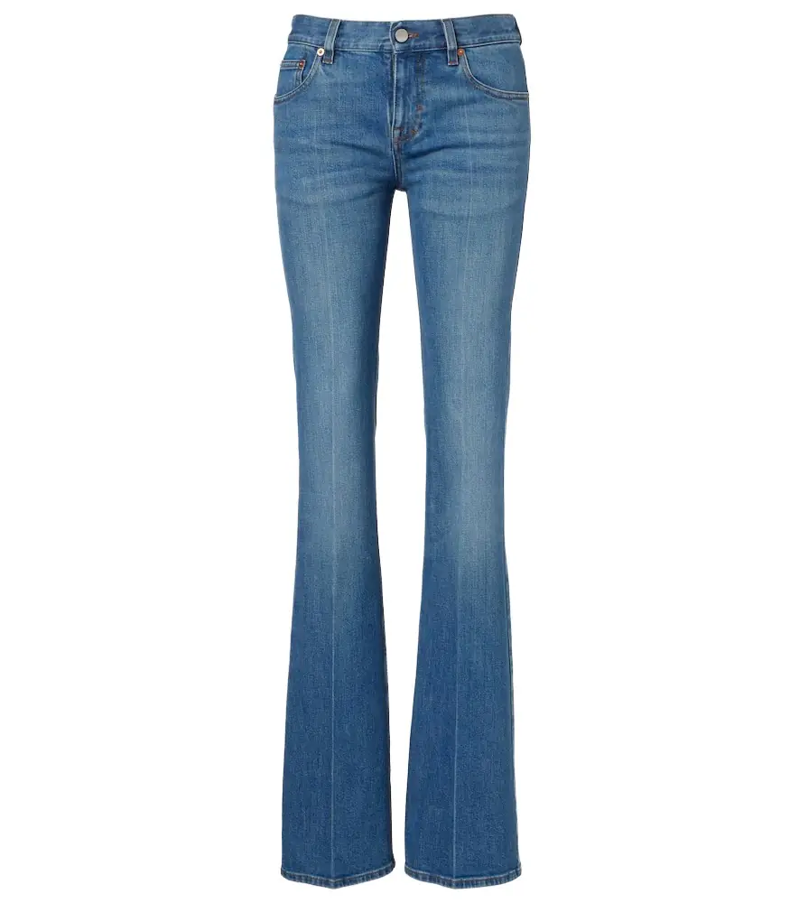 Gucci Faded flared jeans