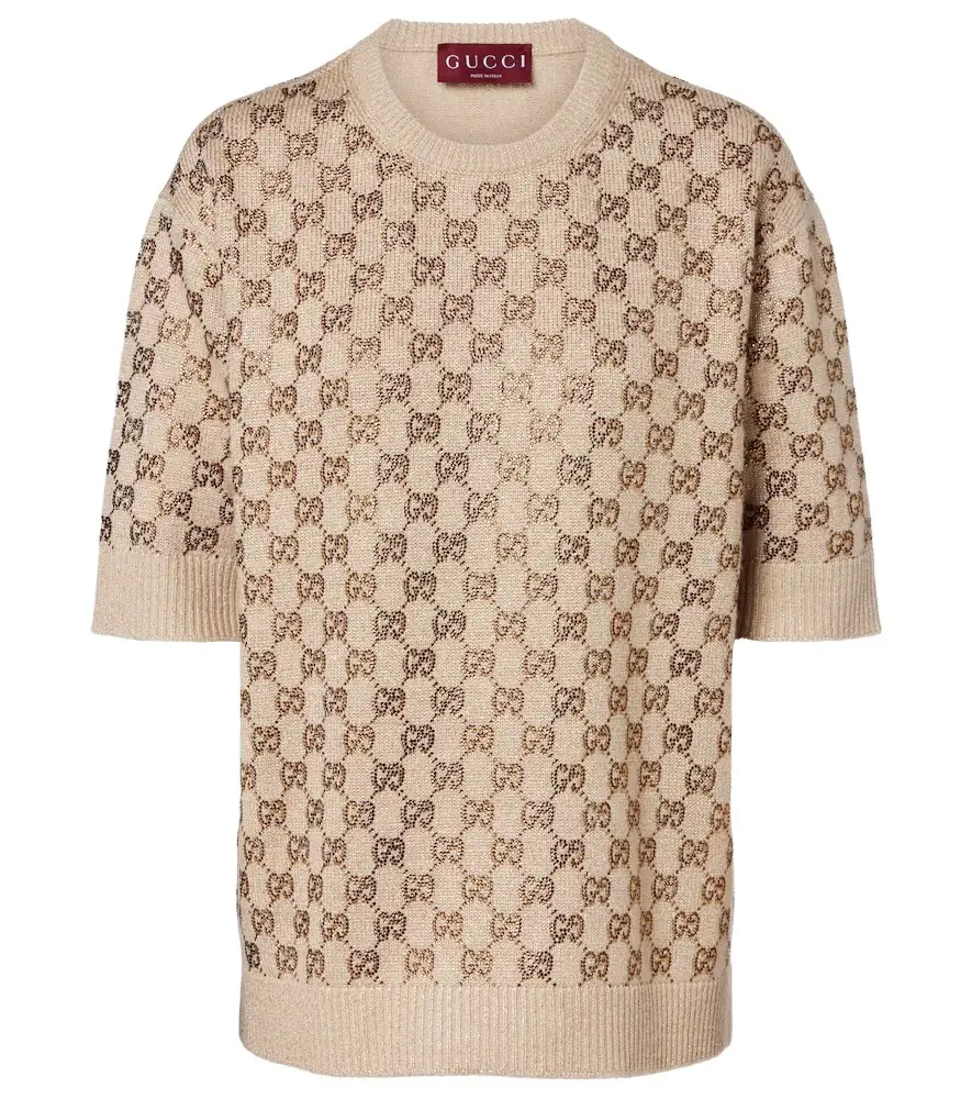 Gucci GG wool and cashmere-blend sweater