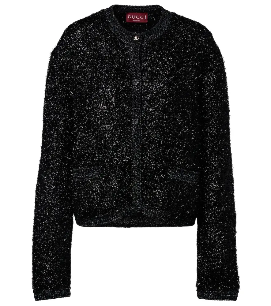 Gucci Tinsel cardigan