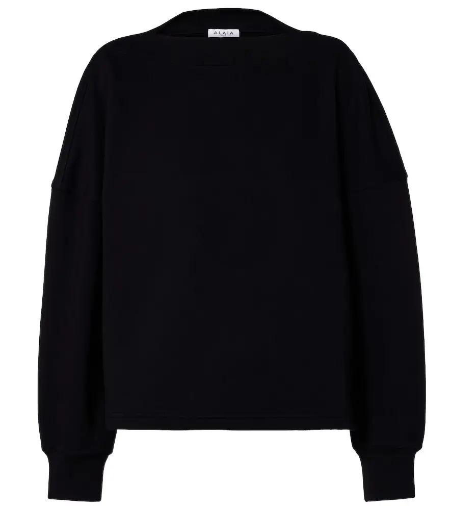 Alaia Alaïa Cotton jersey sweatshirt